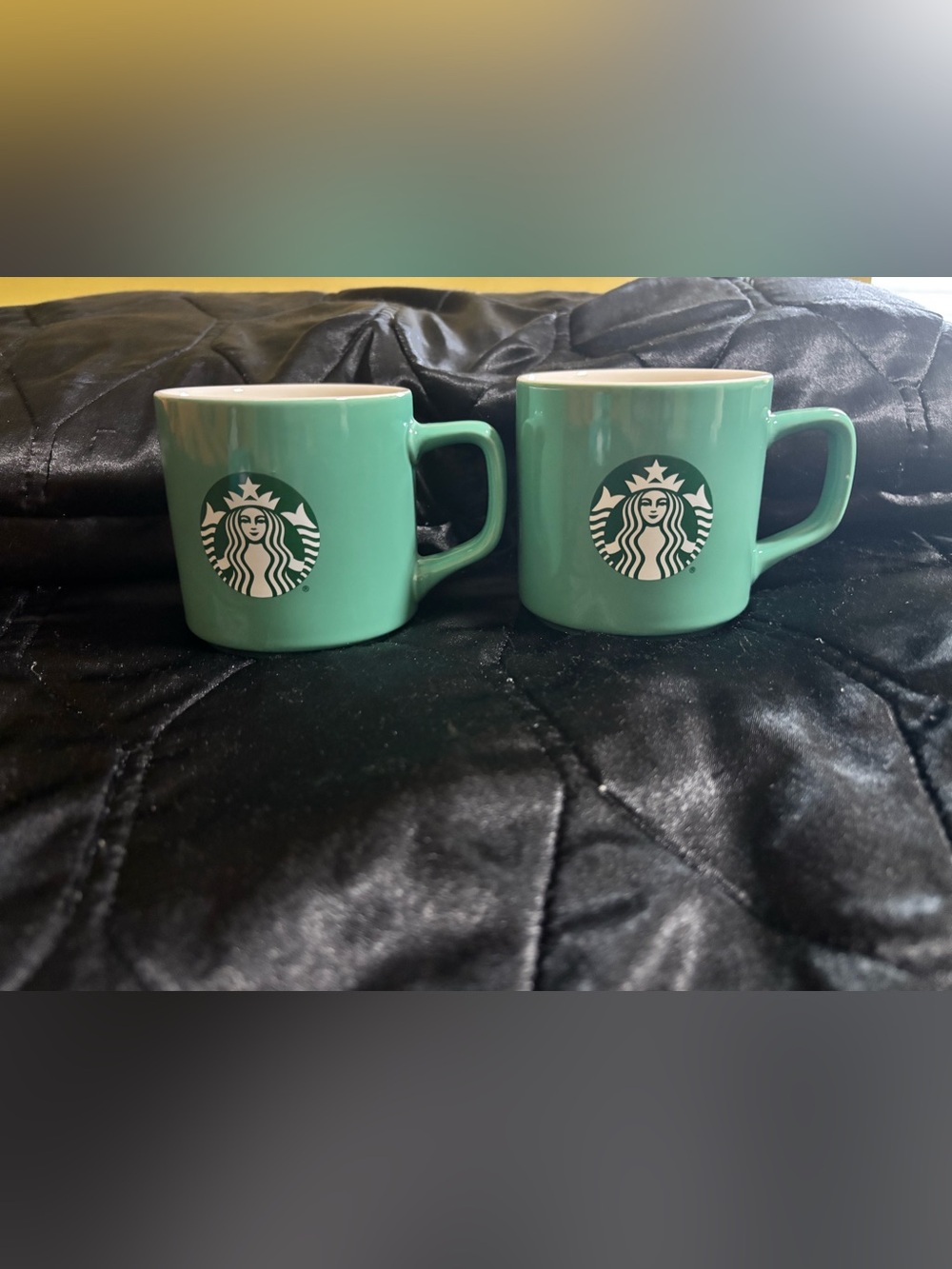 Starbucks Mint Green Ceramic Mug with Siren Logo - Picture 2 of 5